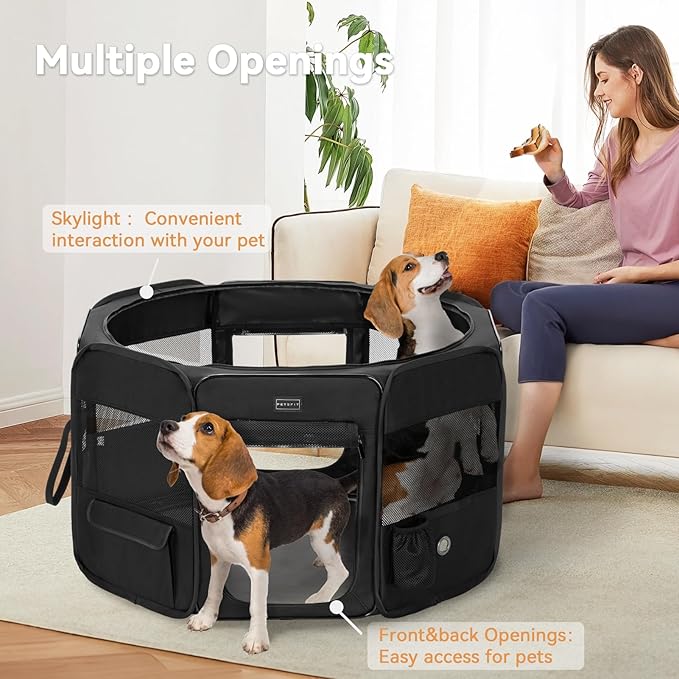 Dog Playpen 36" Portable Pet Play Pens