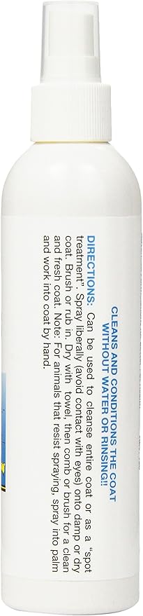 PPP Pet Waterless Shampoo Spray, 8-Once