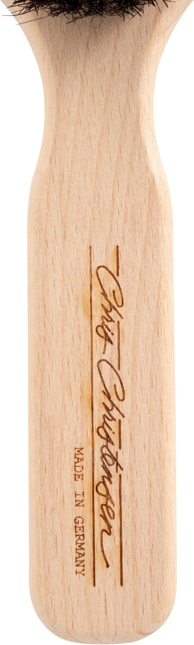 Chris Christensen Horse Hair Chalk Brush for Dogs, Groom Like a Professional, Even Applicaiton, Great for Face or Feet, 100% Horse Hair, Made in Germany