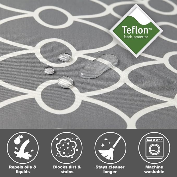 MidWest Homes for Pets Dog Crate Cover, Privacy Dog Crate Cover Fits Midwest Dog Crates, Crate Cover Only; Machine Wash & Dry; Gray Geo Print; 54 inch