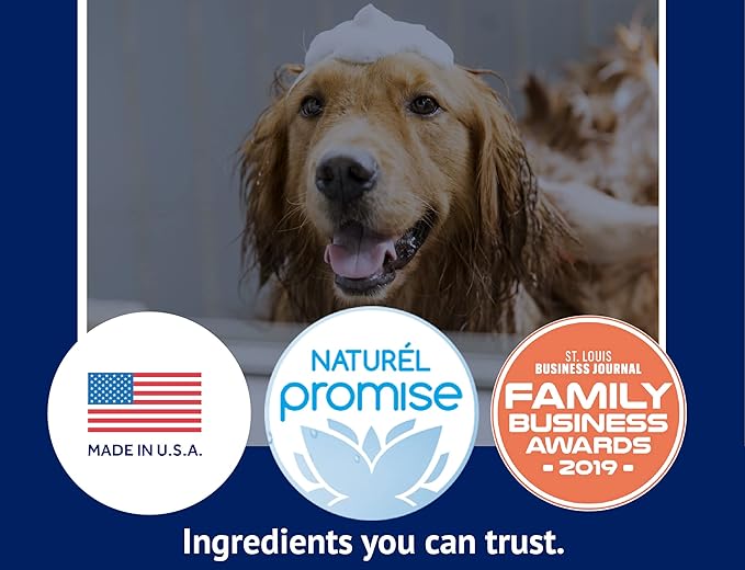 Naturel Promise Fresh & Soothing Odor Control Refreshing Shampoo for Pets, 22oz (Pack of 3)