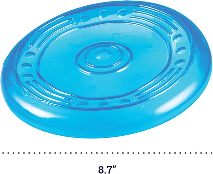 Petstages Orka Flyer Royal Blue Flying Disc Dog Fetch Toy