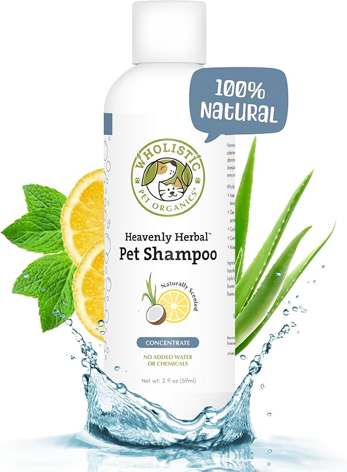 Wholistic Pet Organics Heavenly Herbal Pet Shampoo, 16 fl oz