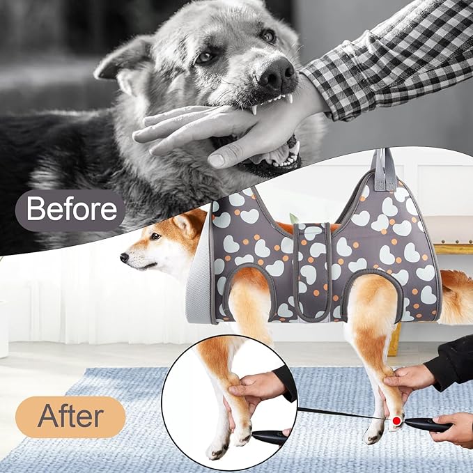 Dog Grooming Hammock for XXL Large Dogs with Nail Clippers/Nail Trimmers, Dog Grooming Harness for Nail Trimming, Pet Grooming Sling Helper