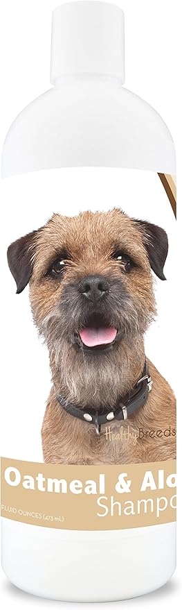 Healthy Breeds Border Terrier Oatmeal Shampoo with Aloe 16 oz