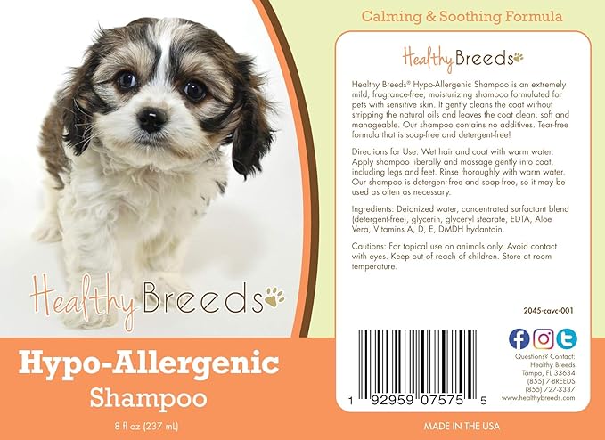 Healthy Breeds Cavachon Hypo-Allergenic Shampoo 8 oz