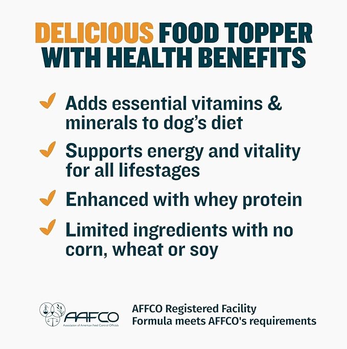 Bully Max Freeze-Dried Raw Dog Food Toppers for Puppies & Adult Dogs - 4 Variety Pack Puppy Treat or Dog Meal Enhancers with Fruits & Veggies - Rich in Vitamins & Minerals for Small & Large Breed Dogs