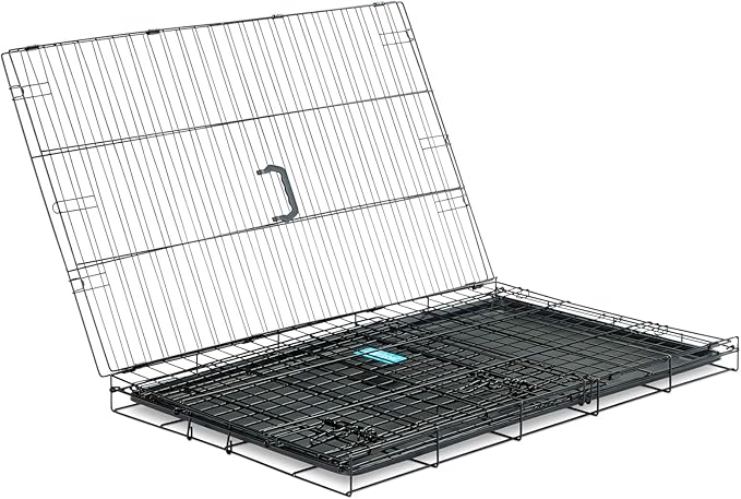 Carlson Pet Products Secure and Foldable Single Door Metal Dog Crate, Intermediate