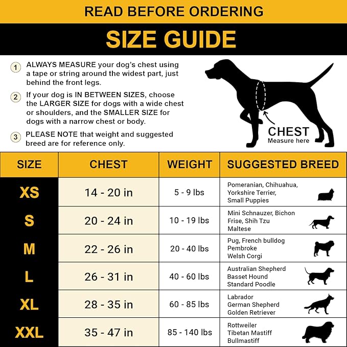 Non Pull Dog Harness with Patch Panels and Handle, Adjustable, Reflective, No Choke, Heavy Duty Easy On Service Dog Vest Harnesses for Medium Large Small Sized Dogs - Motorsport, 2XL