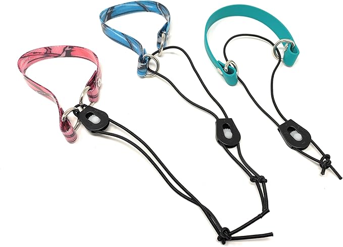 Sparky Pet Co - Surefit ECollar Strap - Bungee Dog Collar - Waterproof - Adjustable - Secure Nexus Wheel Lock - for Electronic Training & Invisible Fence Systems - 3/4" (Yellow Camo)