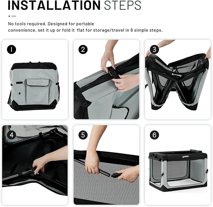 Collapsible Dog Crate for Medium Dogs - Portable Dog Travel Crate Soft Sided 30 Inch with Breathable Mesh Windows, Foldable Dog Kennel for Indoor and Outdoor, Camo