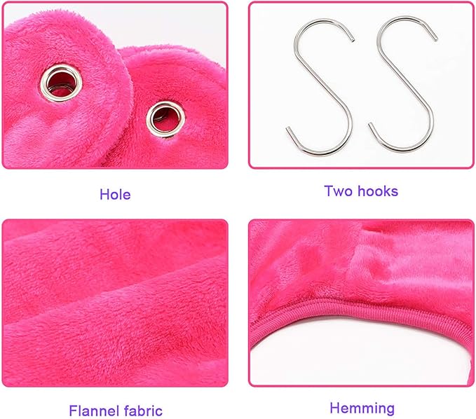 Dog Hammock for Grooming Hammock with 2pcs Hook Dog Grooming Sling Dog Sling for Nail Clipping Dog Lift Harness for Small Dogs Grey M