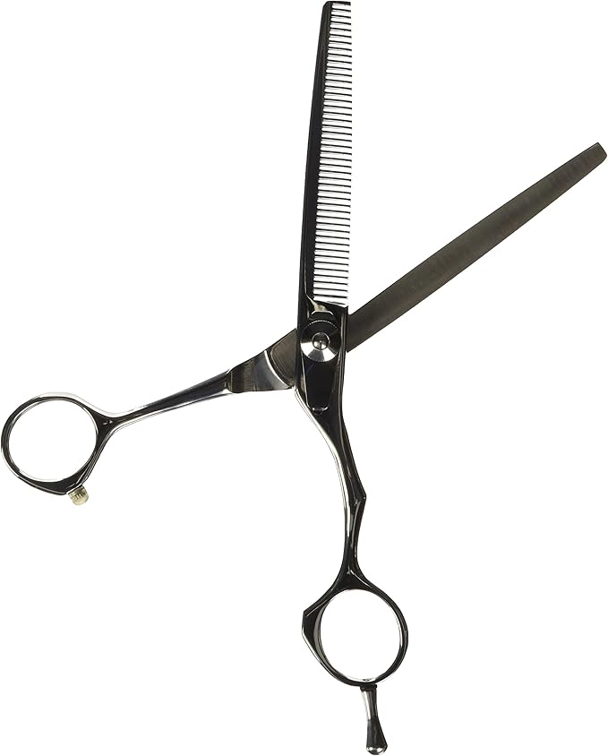 Master Grooming Tools 5900 Series Japanese Stainless Steel Shears — High-Performance Shears for Grooming Dogs - 46-Tooth Thinning Shears, 6½"