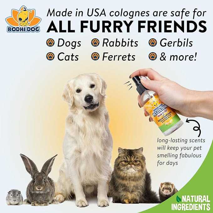 Bodhi Dog Pet Wipes Mango 75CT + Mango Dog Cologne 4oz