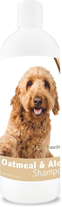Healthy Breeds Goldendoodle Oatmeal Shampoo with Aloe 16 oz