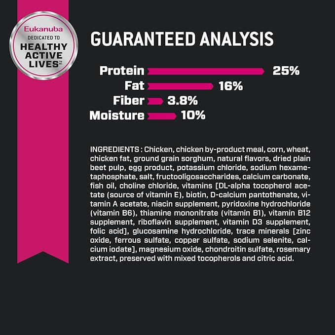 Eukanuba Adult Medium Breed Dry Dog Food, 4.5 lb. bag