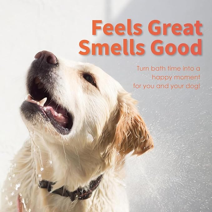 Arf Arf Dog Shampoo Odor Control, Refreshing Oatmeal Formula 16oz, Deodorizing for Smelly Dogs, Honey-Infused, Pet-Friendly, Long-Lasting Freshness, Suitable for All Breeds and Ages - 16oz