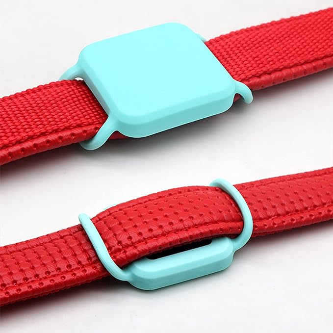 [2 Pack] Pet Cover Case for Tile Pro,Item Finder Holder for Tile Pro Tracker,Silicone Cat Collar Attachment Fit for Item Finders,Birthday Party Supplies Gift for Dogs Cats