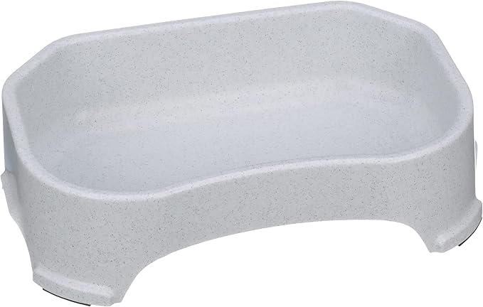 Neater Pet Brands Large Water Bowl for Dogs, Outdoor Dog Water Bowl (1.25 Gallon Extra-Large Capacity), Big Trough Style Food Dish for Indoors or Outside, No Spill Large Dog Bowls, Vanilla Bean