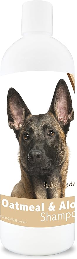 Healthy Breeds Belgian Malinois Oatmeal Shampoo with Aloe 16 oz