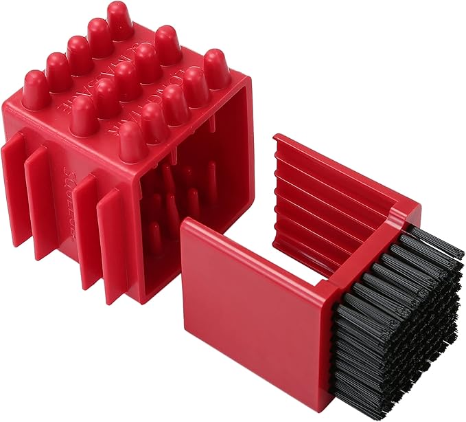 CHI for Pets Multi-Function Grooming Cube: 5-Sided Brush with Removable Bristles, Massage Tool, Paw Cleaner for Small Dogs