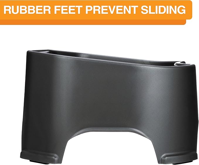 Neater Pet Brands Extra Large Water Bowl for Dogs, Outdoor Dog Water Bowl (2.25 Gallon Extra-Large Capacity), Big Trough Style Food Dish for Indoors or Outside, No Spill Large Dog Bowls, Black