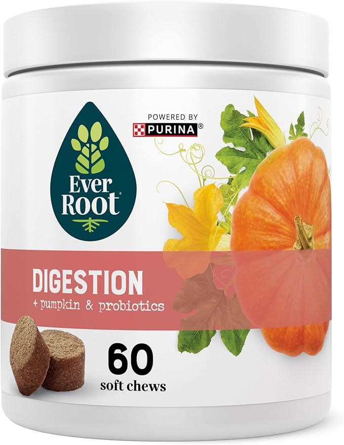 by Purina Digestion Dog Supplements Soft Chews - 10.6 oz. Canister