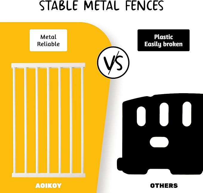 Pet Playpen Outdoor/Indoor, 28 inch Height Portable Dog Pen Dog Fence Exercise Pen with Doors for Dogs, Rabbits Kennel Crate Fence Tent Pet Puppy Playpen for Camping, RV, Yard(68*68*28 inch/16 Panels)