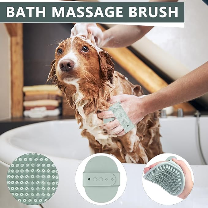 8 in 1 Pet Grooming Kit - Slicker Brush, Flea Comb, Shedding Tools, and Double-Sided Brushes for Dogs and Puppies