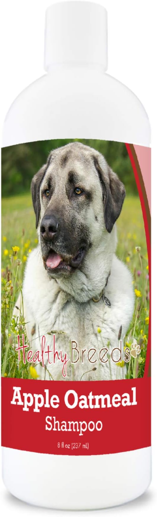Healthy Breeds Anatolian Shepherd Dog Apple Oatmeal Dog Shampoo - All Natural, Tearless & Hypoallergenic Cleanser & Conditioner - Best for Dry, Itchy or Irritated Skin - 8 oz
