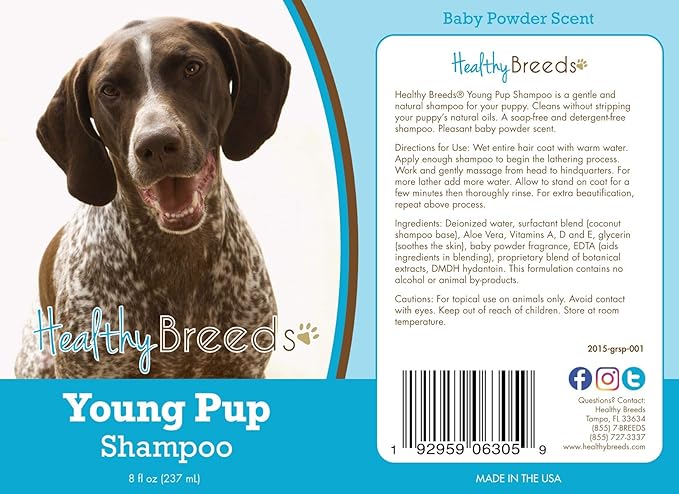 Healthy Breeds German Shorthaired Pointer Young Pup Shampoo 8 oz