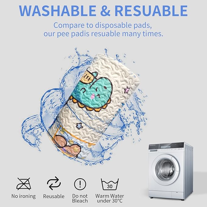 New Upgrade Dog Playpen Mat 2-Pack Crate Mat Puppy Pads, Personalized Dog Crate Pad,[PLAYPEN NOT Included!],Reusable Whelping Playpen Crate Super Absorbing Washable Pet Mattress Pads Pet Training Pads