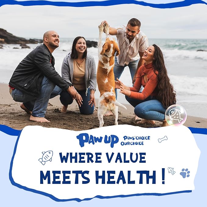 Cod Skin Dog Treats Natural Fish Skin Roll Dog Snacks w/Taurine, Single Ingredient Cod Skin Chews, Rich in Omega 3, 16.2 oz