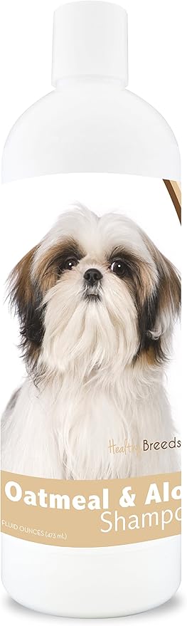 Healthy Breeds Shih Tzu Oatmeal Shampoo with Aloe 16 oz