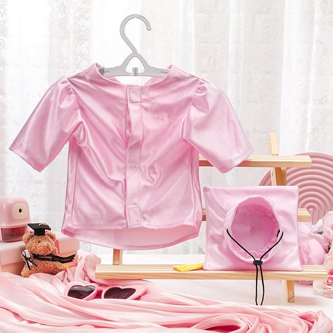 Dog Graduation Cap and Gown 2025 Washable Pet Graduation Costume for Dog Cat Shirt and Hat(Pink)