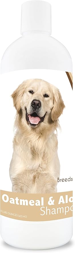 Healthy Breeds Golden Retriever Oatmeal Shampoo with Aloe 16 oz