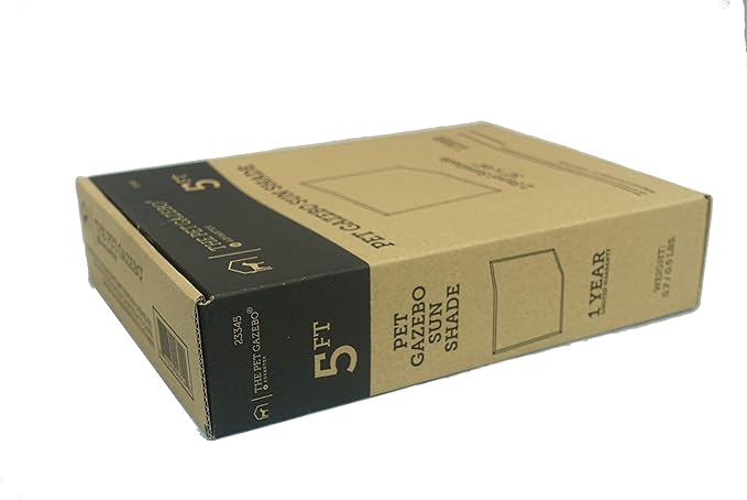 Advantek Original Pet Gazebo Outdoor Reversible Nylon Sun Shade with 4 Ball Ties