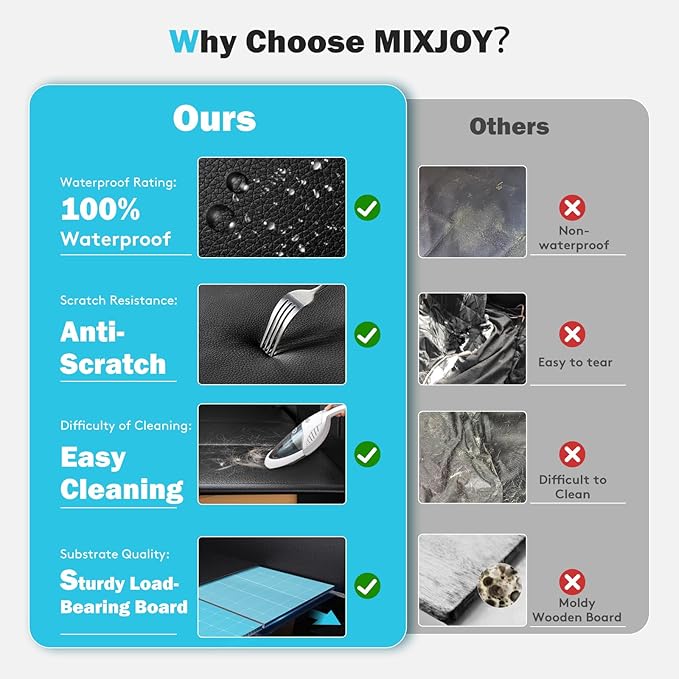 Back Seat Extender for Dogs, Dog Car Seat Cover for Back Seat Hard Bottom Holds 400LBS, Backseat Dog Cover Bed PU Leather-Waterproof Anti-Scratch, Dog Hammock for Car SUV Protector with Dog Seat Belt