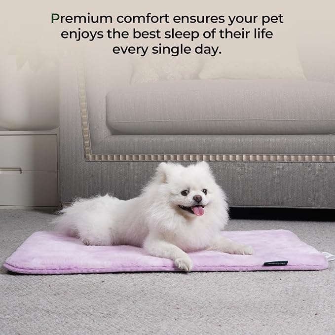 BALANCE Dog Crate Pad, Dog Foam Crate Mat Kennel Pad, Washable Pet Bed Flat Dog Cage Mat for Medium Dogs