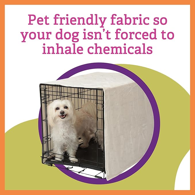 Pet Dreams Dog Crate Cover, Breathable, Dog Kennel Cover, Single Door, Dog Cage Covers for Dog Crates, Fabric Dog Crate Covers (Fits iCrates 18, 24, 30, 36, 42, 48 inches)