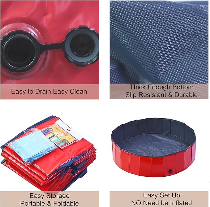 Artilife Dog Whelping Box Pool,Whelping Box for Dogs Birthing,Welping Box Whelping Pen for Puppies Whelping Supplies