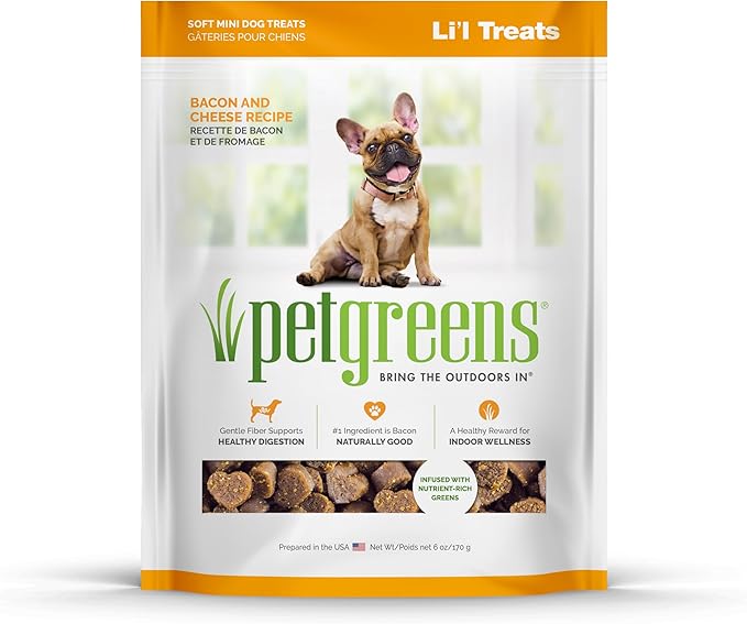 Pet Greens Soft-Chew Dog Li'L Treats Yellow Small