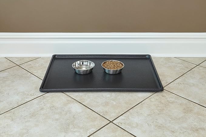 MidWest Homes for Pets Replacement Pan for 48' Long MidWest Dog Crate, Black, 47.3"L x 29.4"W x 1.0"H