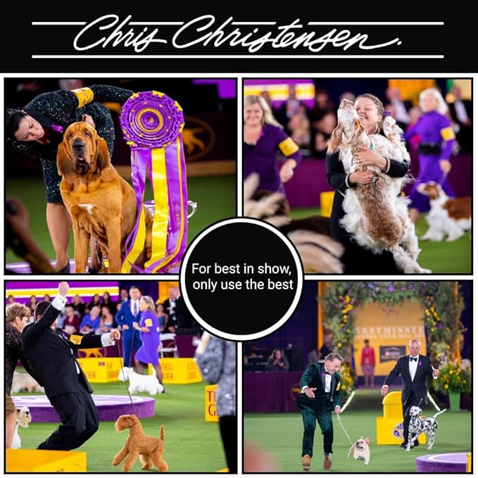 Chris Christensen Silk Spirits, Liquid Silk Protein, Dog Conditioner for Long Hair Dogs and Drop Coated Dogs, Groom Like a Professional, Made in USA, 4 oz