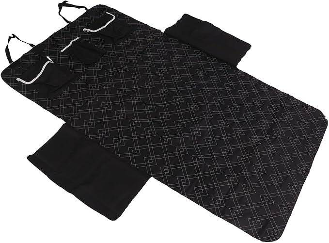 Pet Cage Cover, 8 Panel Rectangle Dog Playpen Mesh Top Cover Pet Cage Shade Security Protector for Outdoors Indoors