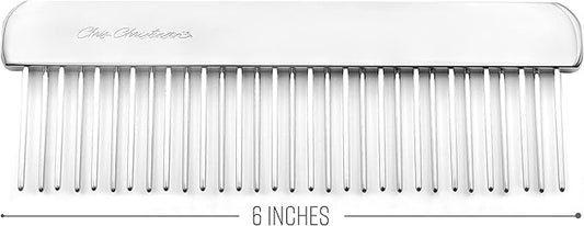 Chris Christensen NTS Staggered 1 1/4 Tooth Buttercomb 6" Spine #011