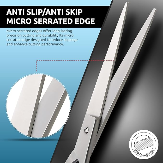 Hair Cutting Scissors, All Purpose 7 Inch Stainless Steel, Sharp Edge Blades, Dog Grooming Scissors, Hair Shears for Barber, Hairdressing Scissor for Haircut and Dogs