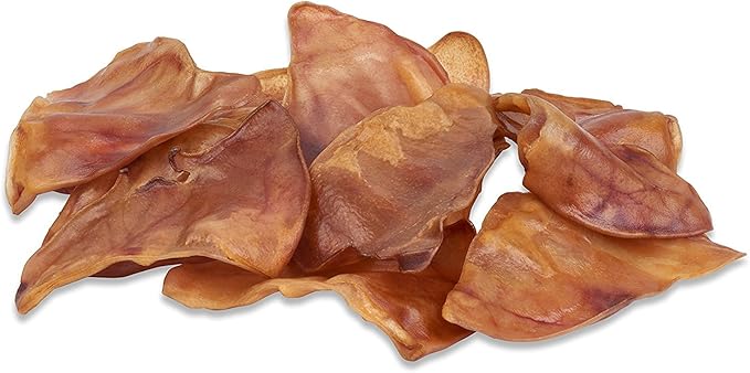 EcoKind Healthy Pig Ears for Dogs | 10 Ears | High Protein Pig Ear, Rawhide Free Dog Chews, Natural Dog Treats, Thick Cut, Long Lasting, No Preservatives, Hormones & Additives