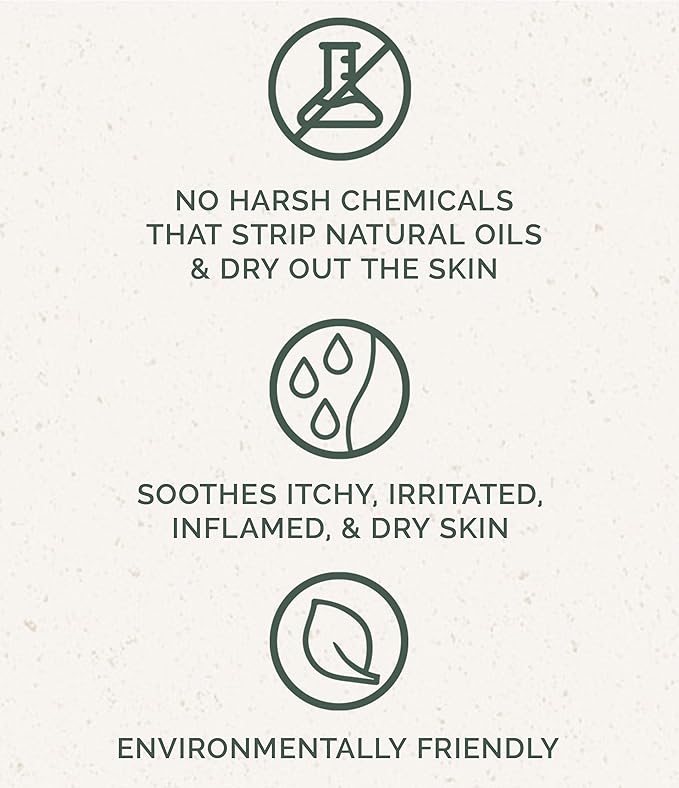 Certified Organic Dog Shampoo and Conditioner – Dog Shampoo Itchy Skin Relief and Puppy Essentials - Natural Handmade Honey & Oats, 3.8 oz Bar Soap - Chagrin Valley Soap & Salve