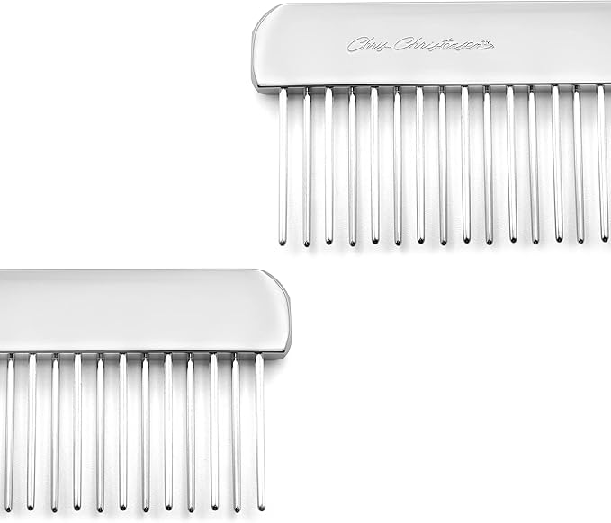 Chris Christensen NTS Staggered 1 1/4 Tooth Buttercomb 6" Spine #011